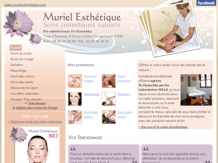 www.muriel-esthetique.com