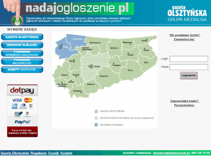 www.nadajogloszenie.pl