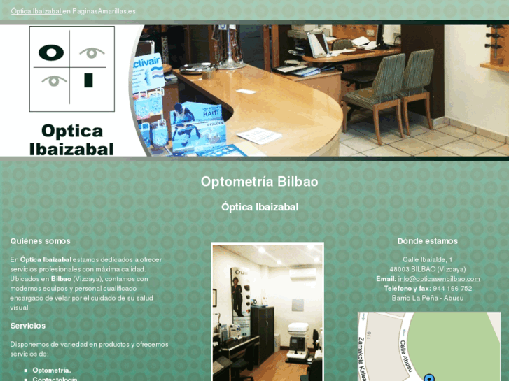 www.opticasenbilbao.com