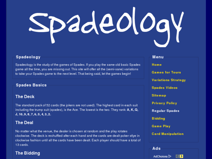 www.spadeology.com