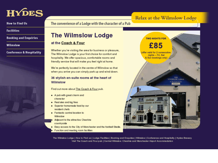 www.wilmslowlodge.com