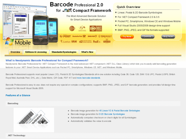 www.barcode-for-compact-framework.com