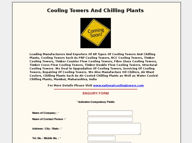 www.coolingtowersandchillingplants.com