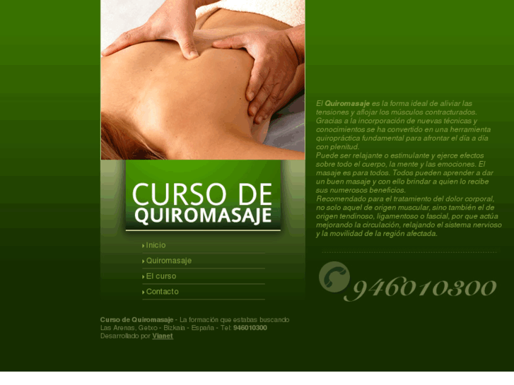 www.cursoquiromasaje.es