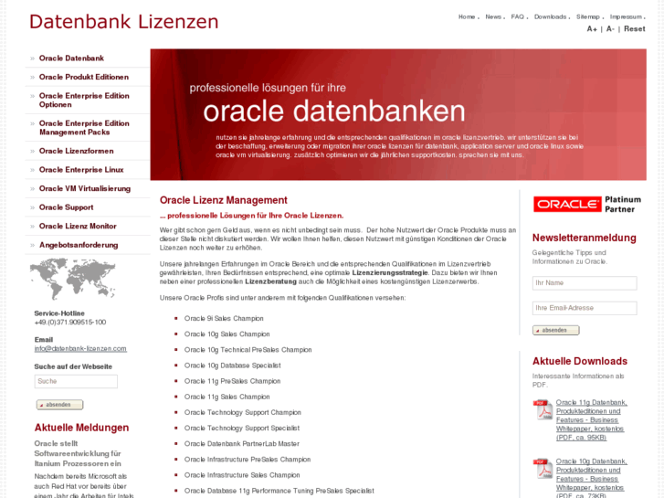 www.datenbank-lizensen.com