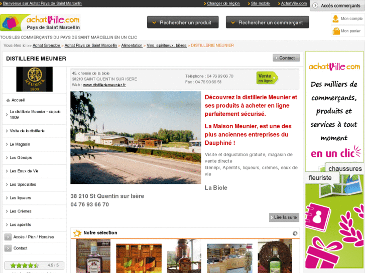 www.distilleriemeunier-genepi.fr