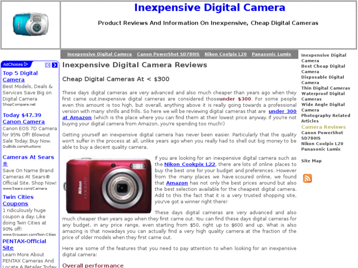 www.inexpensivedigitalcamera.org