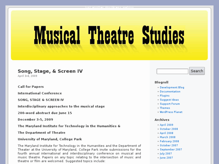 www.musicaltheatrestudies.org