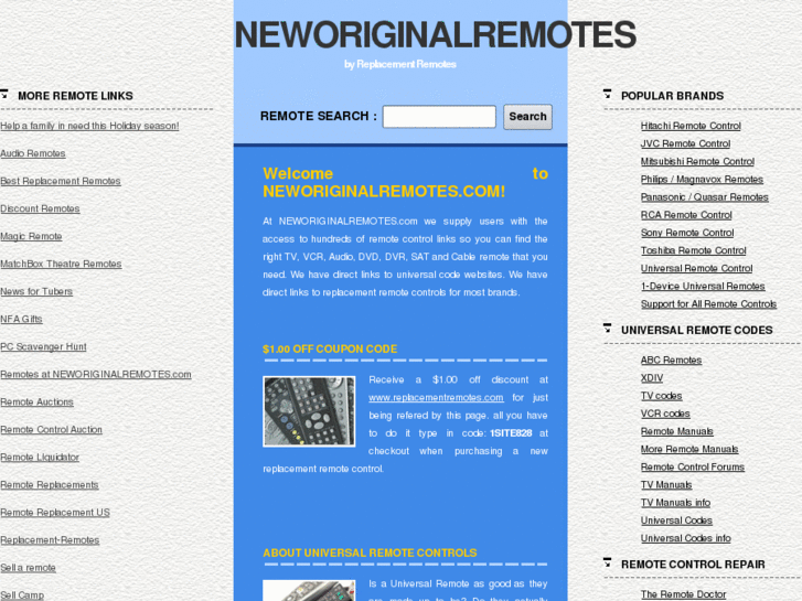 www.neworiginalremotes.com