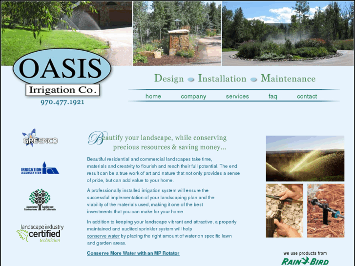 www.oasisirrigationvail.com