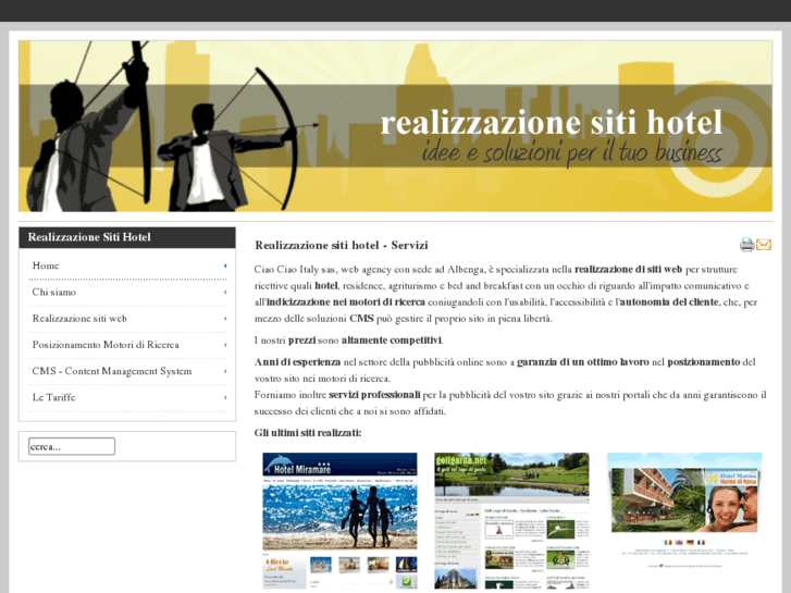 www.realizzazionesitihotel.it