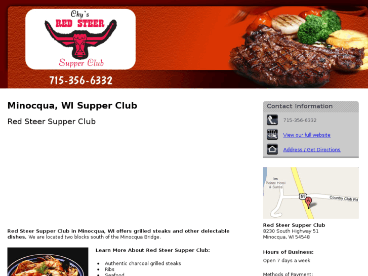 www.redsteersupperclub.com