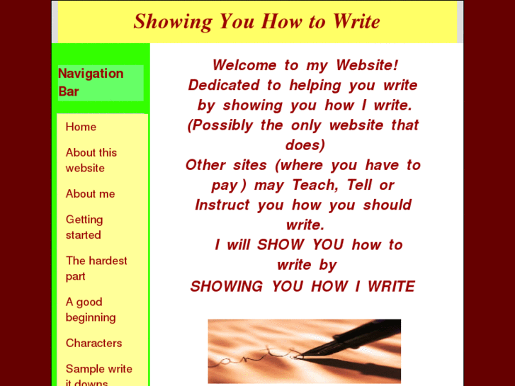 www.showingyouhowtowrite.com