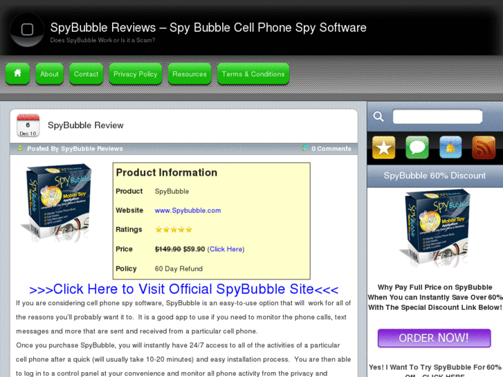 www.spybubblereviews.org