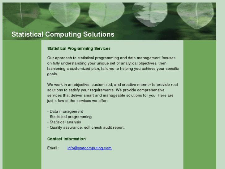 www.statcomputing.com