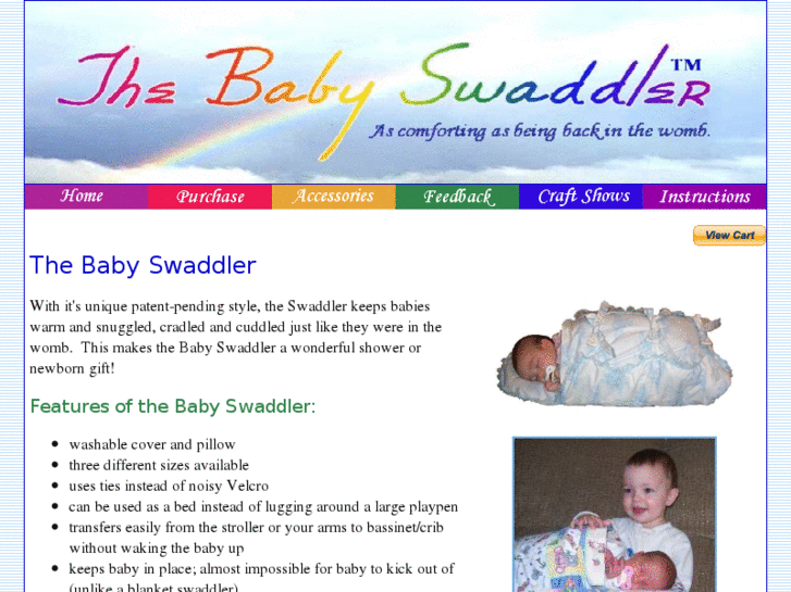 www.thebabyswaddler.com