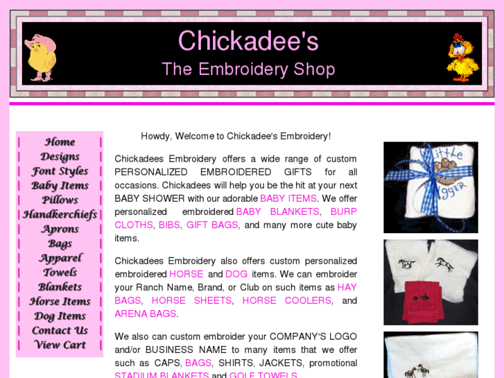 www.chickadeesembroidery.com