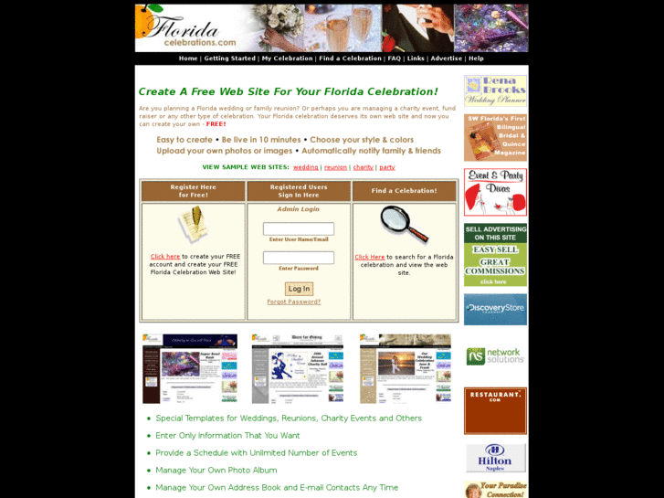 www.floridacelebrations.com