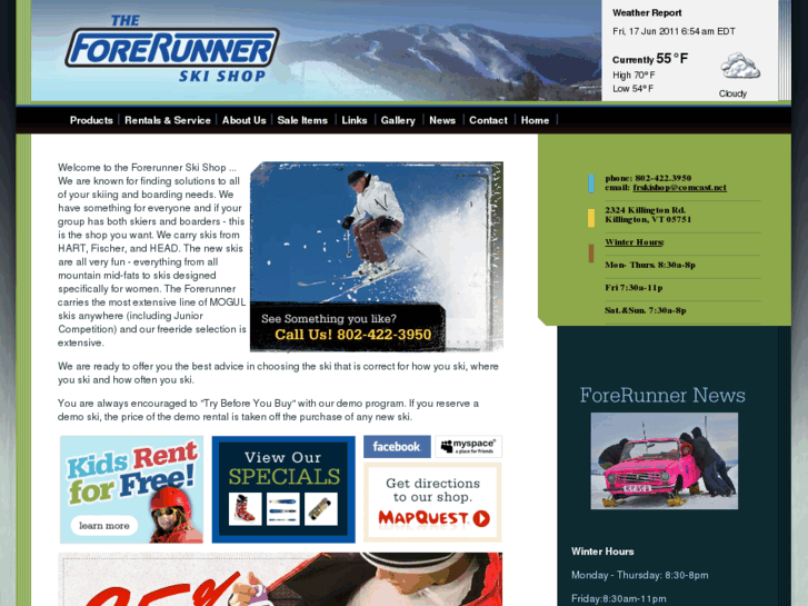 www.forerunnerskishop.com