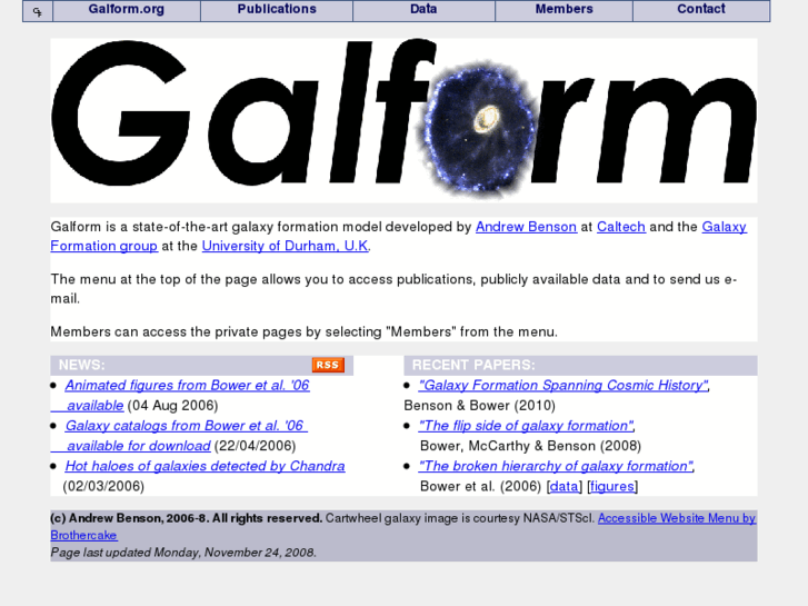 www.galform.org