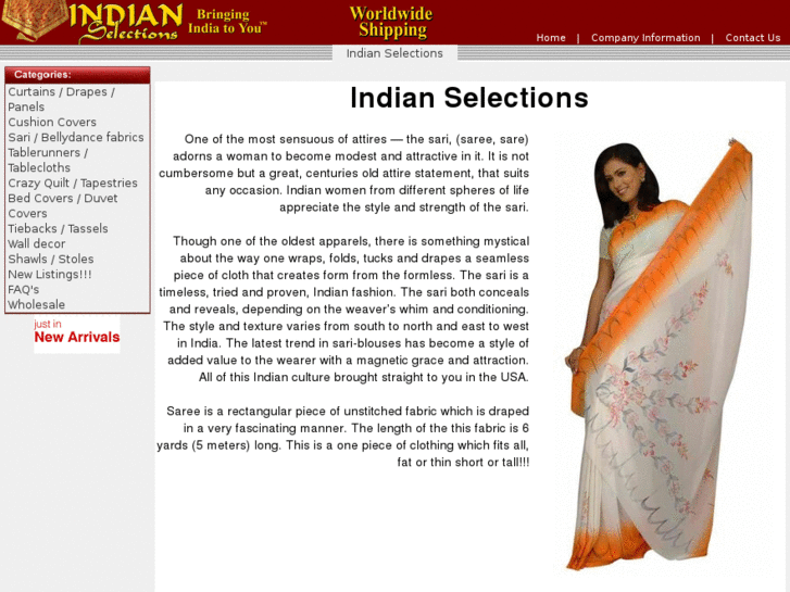 www.indianselections.net