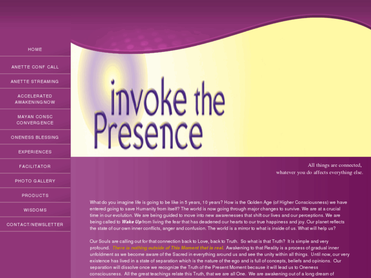 www.invokethepresence.com