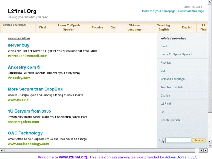www.l2final.org