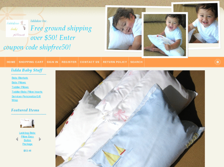 www.liddakoobabypillows.com