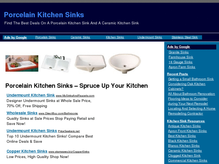 www.porcelainkitchensinks.org