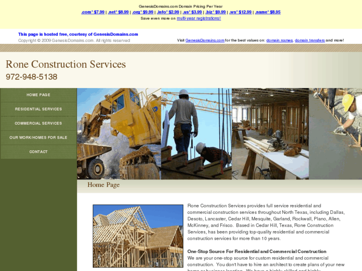 www.roneconstructionservices.com