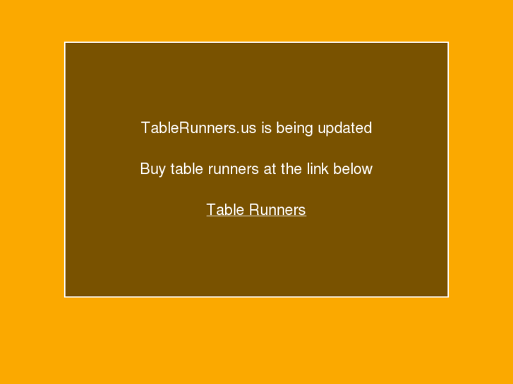 www.tablerunners.us