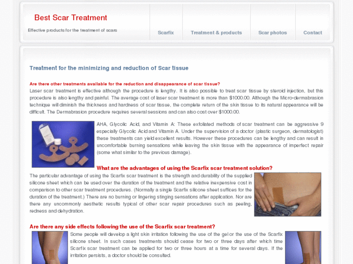 www.thebestscartreatment.com
