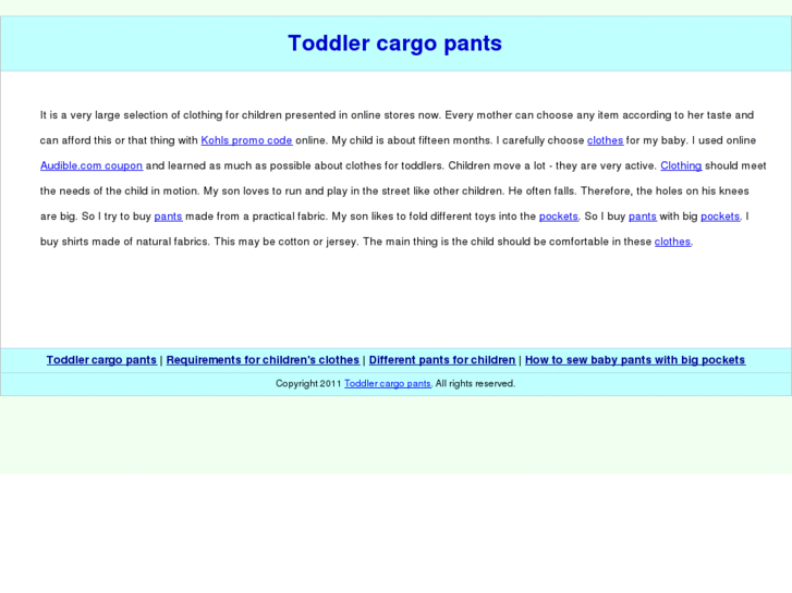 www.toddler-cargo-pants.com