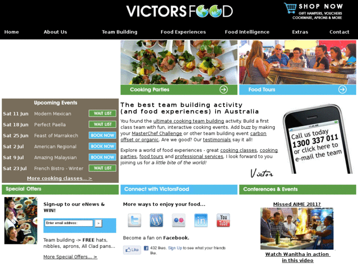 www.victorsfood.com