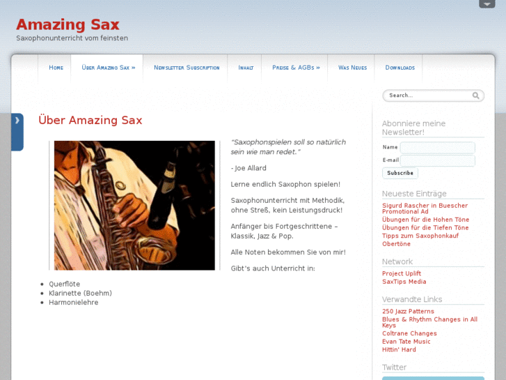 www.amazingsax.info