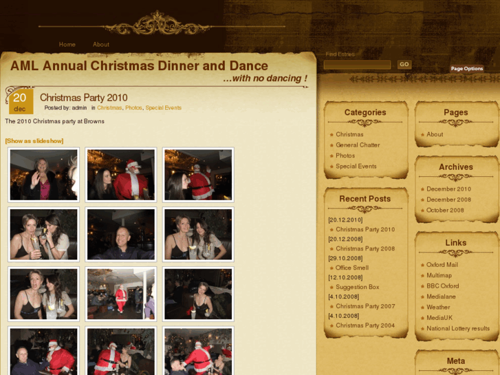 www.amlannualchristmasdinneranddancewithnodancing.com