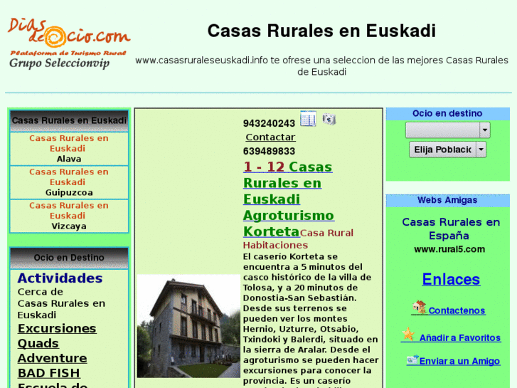 www.casasruraleseuskadi.info