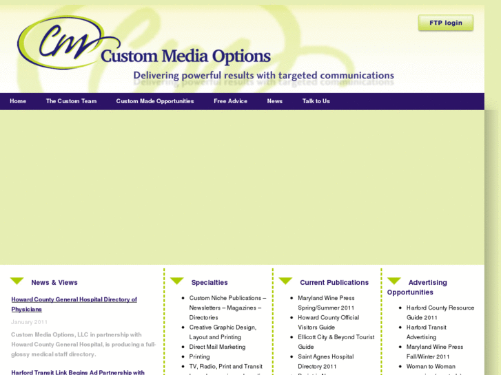 www.custommediaoptions.com