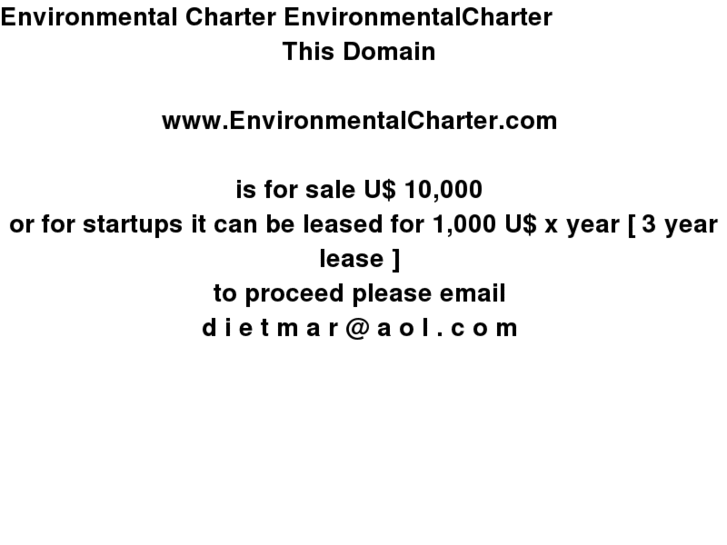 www.environmentalcharter.com