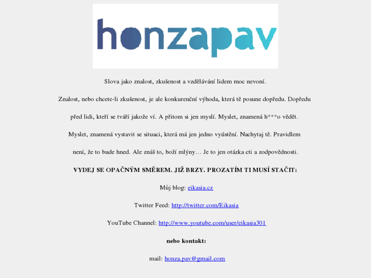 www.honzapav.cz