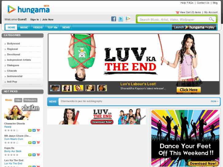 www.hungama.com