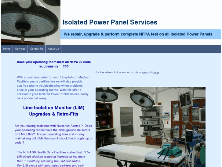 www.isolatedpowerpanelsvcs.com