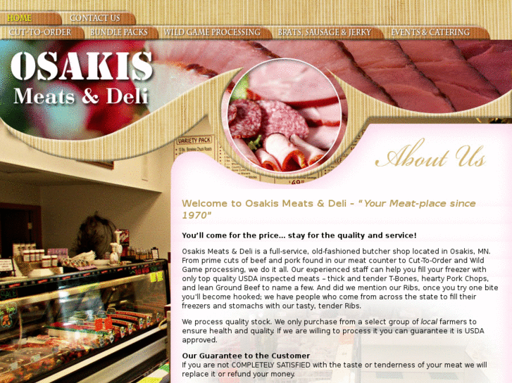 www.osakismeatsdeli.com