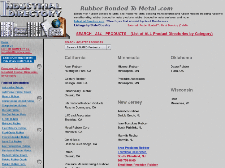 www.rubberbondedtometal.com