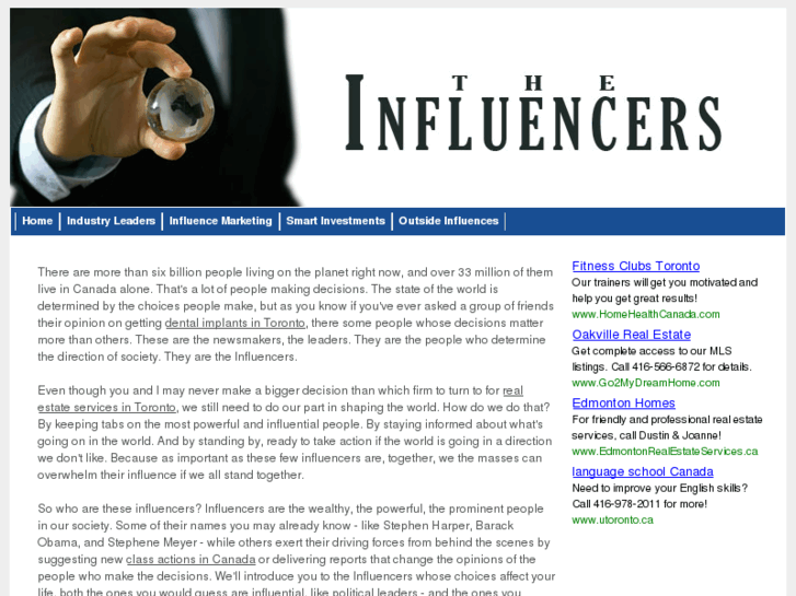 www.theinfluencers.ca