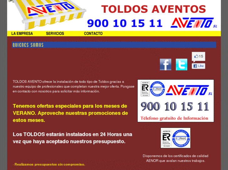 www.toldosavento.es