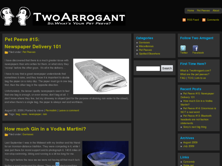 www.twoarrogant.com