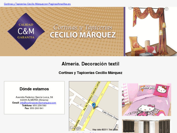 www.cortinasceciliomarquez.com