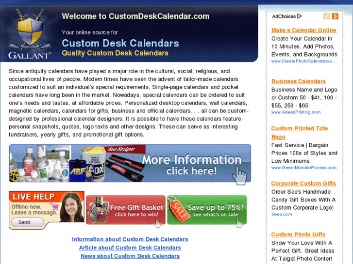 www.customdeskcalendar.com