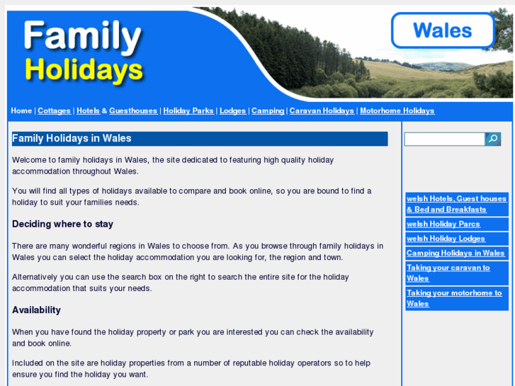www.familyholidays-wales.com